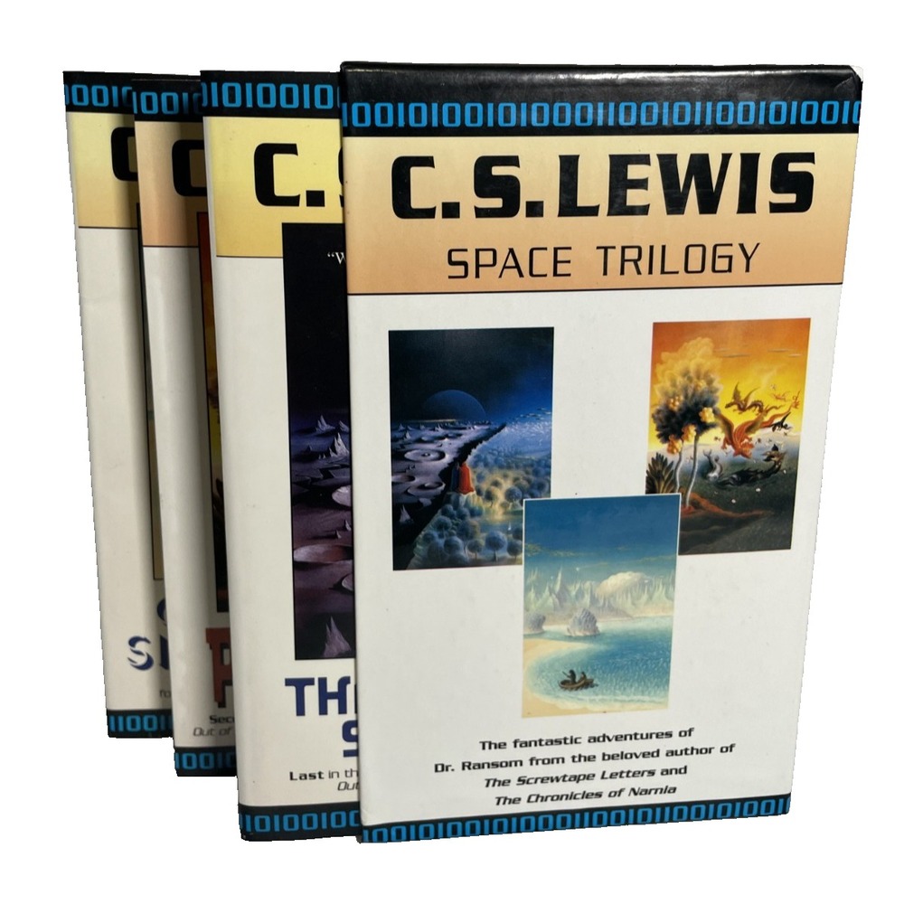 Space Trilogy by C. S. Lewis - 1996 Paperback Box Set Complete